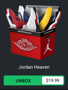 LOOTIE Unboxing Website “Jordan Heaven” $19.99 Case Review